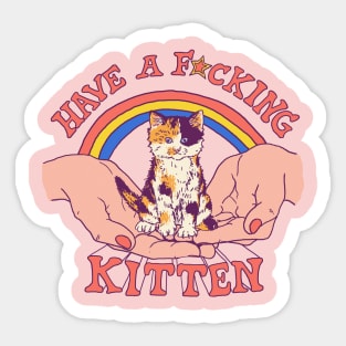 Have A Kitten Sticker